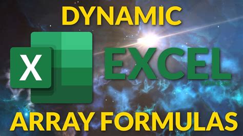 Dynamic Array Formulas に対する画像結果