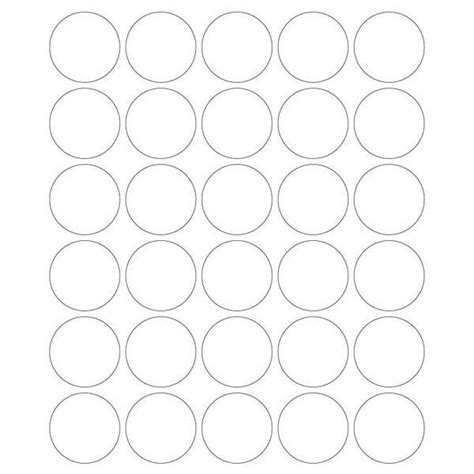 Toradh íomhá ar Round Sticker Labels Printable