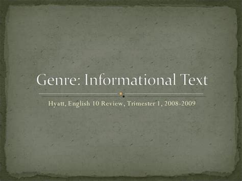 Image result for Informational Text Types