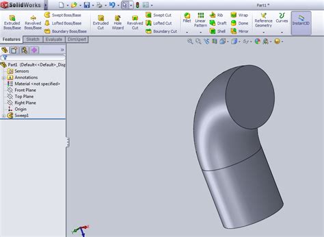 Image result for SolidWorks Sweep