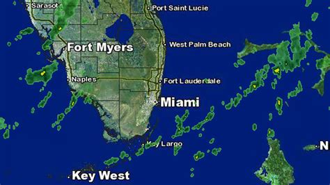 Image result for Current South Florida Weather Map