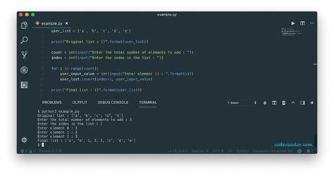 Image result for Insert Example in Python