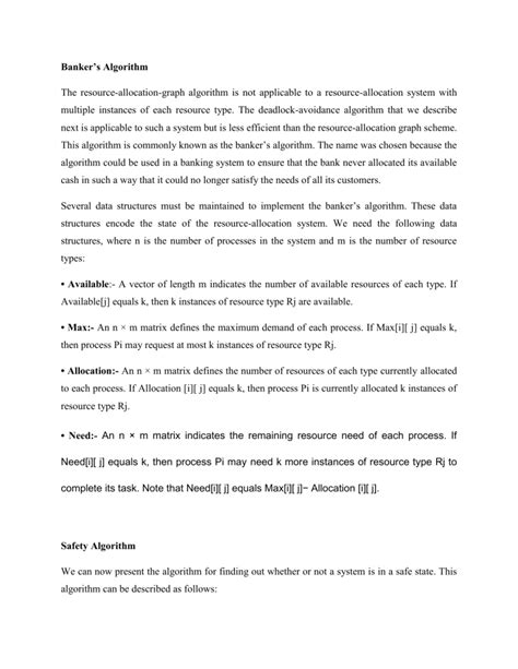 Image result for Bankers Algorithm Explained