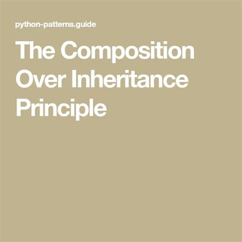 Composition Over Inheritance Program Cycle に対する画像結果