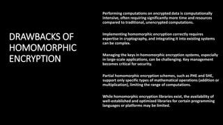 Image result for +Homomorphic Enryption Types