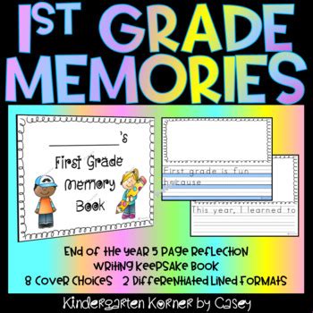 Image result for First Grade Memory Book