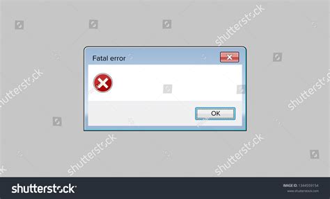 Image result for Fatal Error Text Image