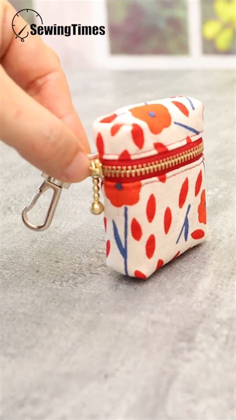 Afbeeldingsresultaten voor Mini Zipper Pouch Pattern