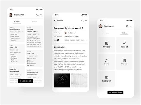 Image result for Notes App Design