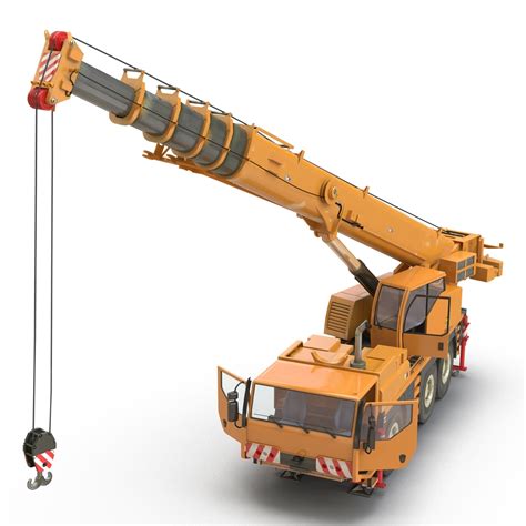Mobile Crane 3D Model に対する画像結果