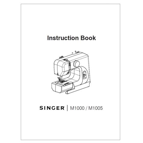 Afbeeldingsresultaten voor Color Instruction Singer M1000 Sewing Machine