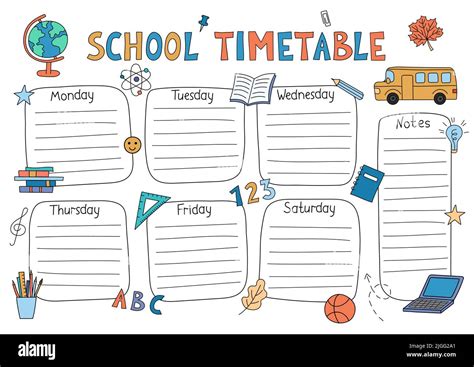 Toradh íomhá ar Creative Timetable Designs