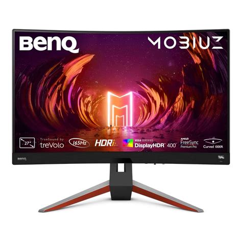 Buy Benq Mobiuz Ex2710R 27 Inch 2K Qhd Curved Gaming Monitor, 165Hz 1Ms ...