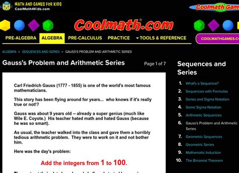 Toradh íomhá ar Gauss's Problem