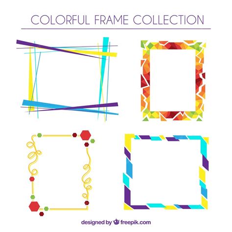Image result for Colorful Vector Frames