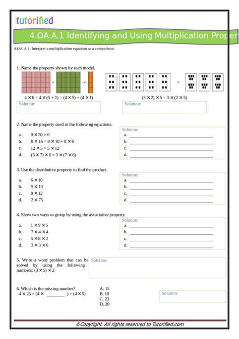 Common Core Math 4th Grade Worksheets に対する画像結果