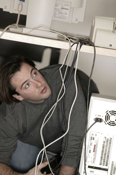 Image result for Staring at Computer Cables