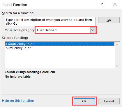 Toradh íomhá ar Excel Count Cell If a Certain Color
