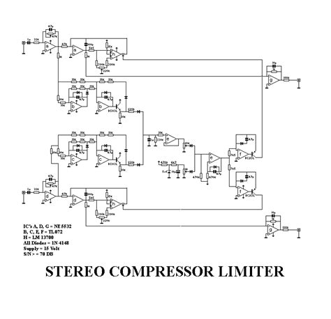 Bildergebnis für Audio Compressor Limiter Schematic
