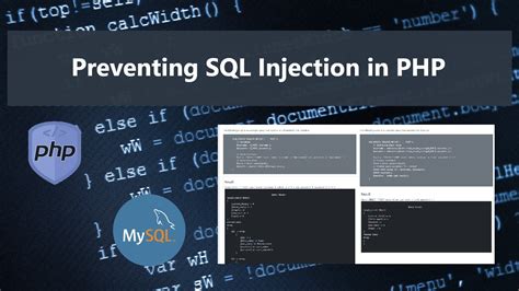 Afbeeldingsresultaten voor How to Prevent SQL Injection