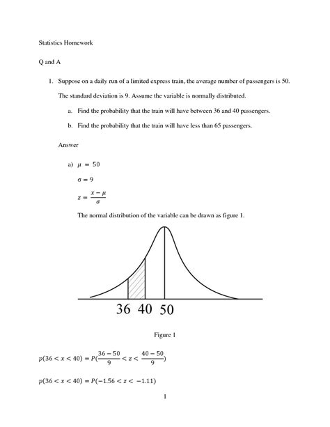 Toradh íomhá ar Normal Distribution Problems with Solutions