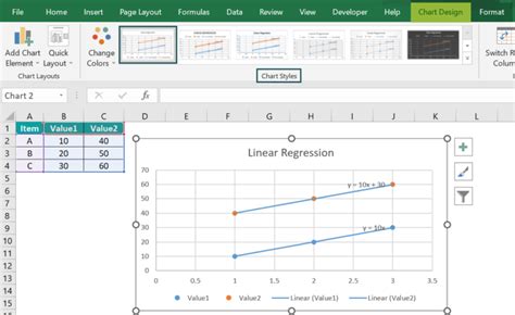 Afbeeldingsresultaten voor How to Create Linear Regression in Excel