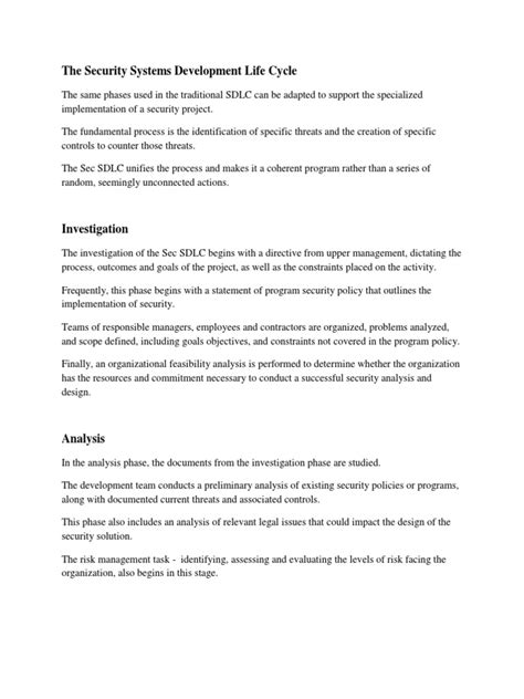 Image result for Security Engineering Life Cycle