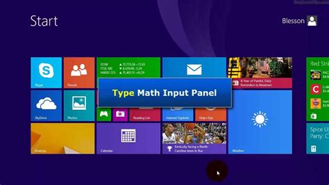 Toradh íomhá ar Math Input Panel Short Cut