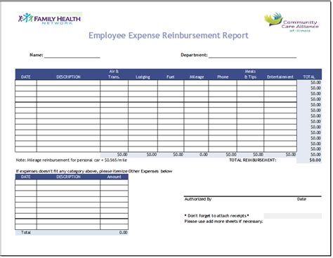 Toradh íomhá ar Example Excel Monthly Expense Report
