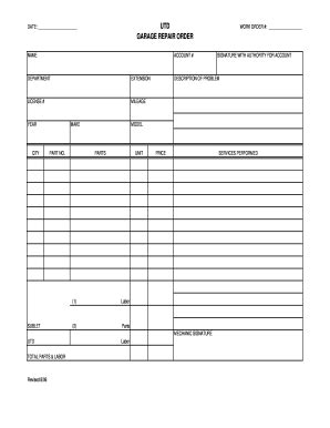Image result for Machine Shop Work Sheet