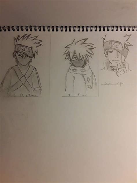 Image result for Comment Dessiner Kakashi