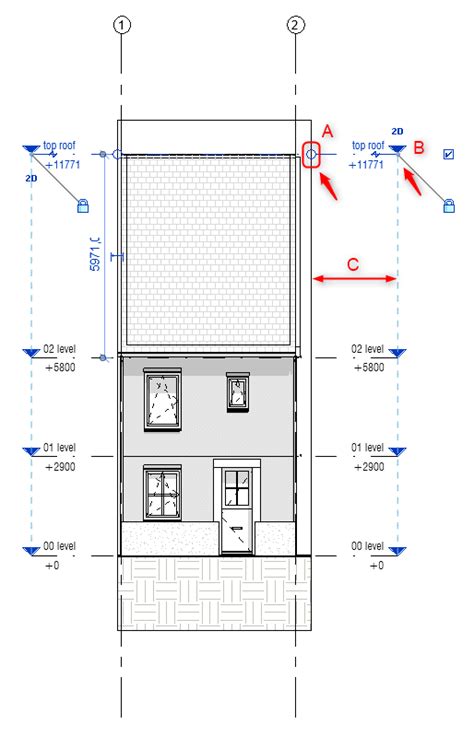 Toradh íomhá ar Scope Box Revit