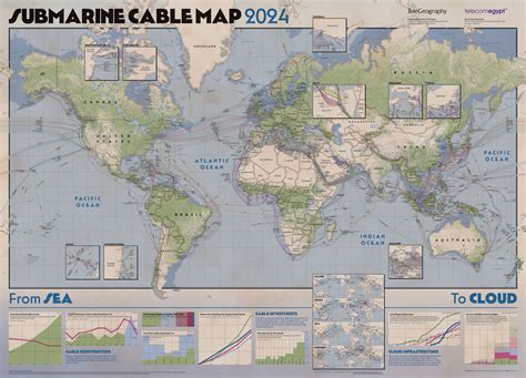 Image result for TeleGeography Internet Map