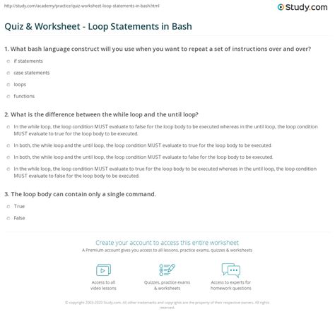 Small Basic Looping Statements Class 7 Worksheet Only Multiple Option に対する画像結果
