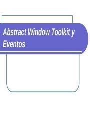 Afbeeldingsresultaten voor Abstract Window Toolkit