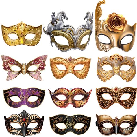 Image result for Masquerade Mask Types