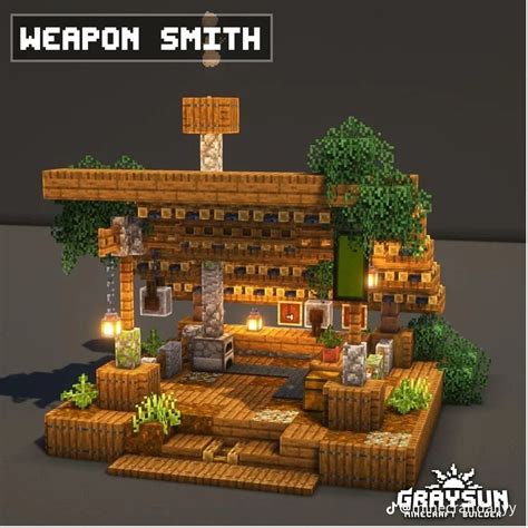 Toradh íomhá ar Simple Shack Minecraft