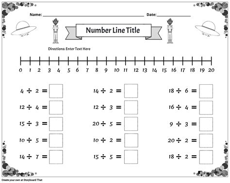 Image result for Numbered Number Line Worksheet