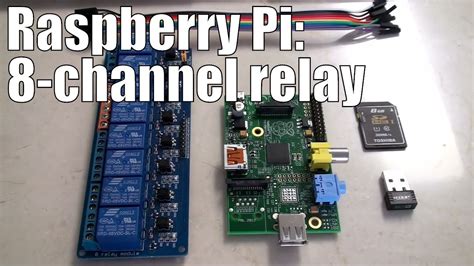 Raspberry Pi 8 Channel Relay に対する画像結果