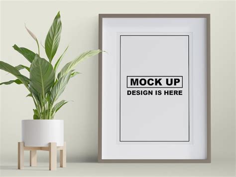 Image result for 3d frame mockup