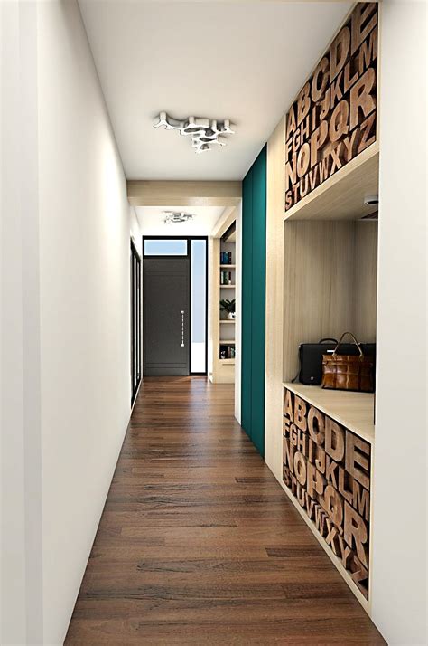 Image result for Long Hallway Design
