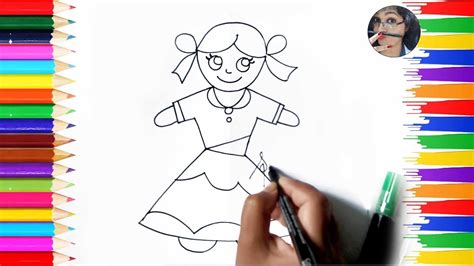 Image result for How to Draw a Doll Easy