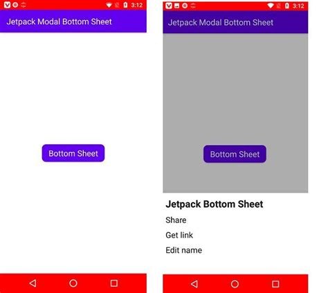 Android Java Bottom Sheet に対する画像結果