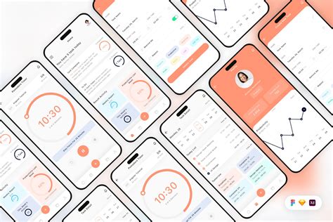 Timer App UI に対する画像結果