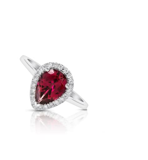 Ruby Pear Shape Ring - Alexis Jewels