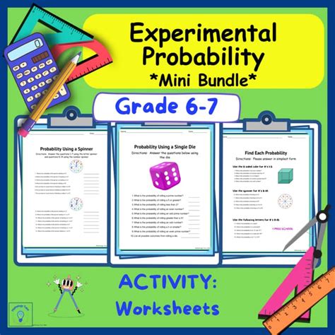 Toradh íomhá ar Experimental Probability Examples 7th Grade