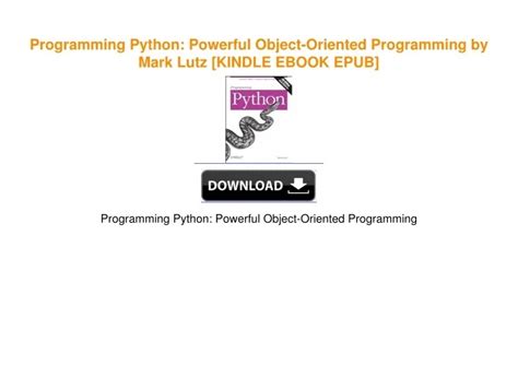 Image result for Programming Python by Mark Lutz