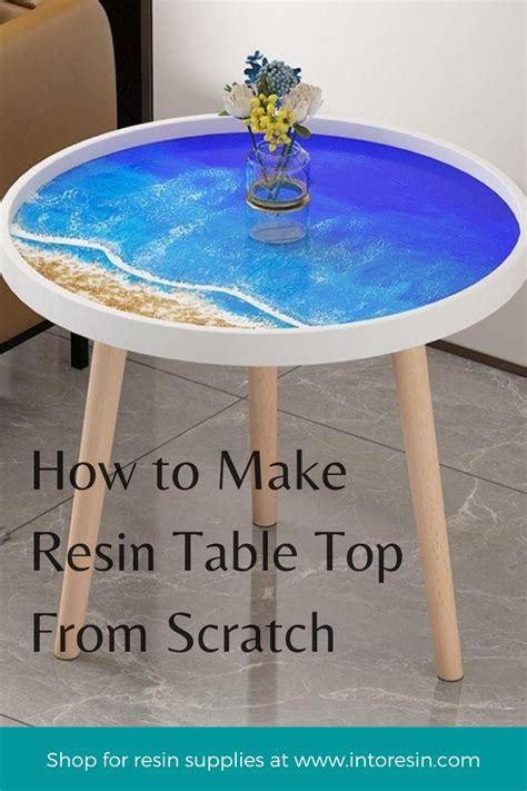 Image result for Resin Table Tutorial