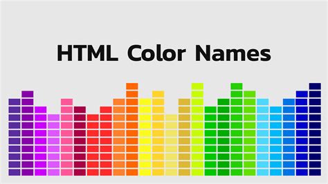 Image result for Colour Names for HTML