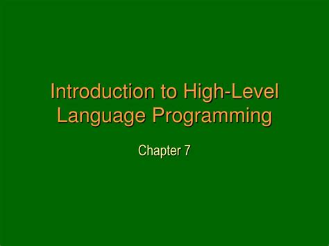High Level Programming Language Is Also Knowm As に対する画像結果